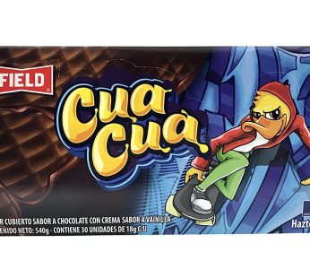 Field CuaCua Wafer Covered Chocolate Flavor 540 gr