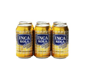 INCA KOLA Soda 12 Pack Can – 12 OZ.