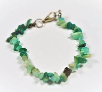 Amazonite Anklet Chips Bracelet Stretchy